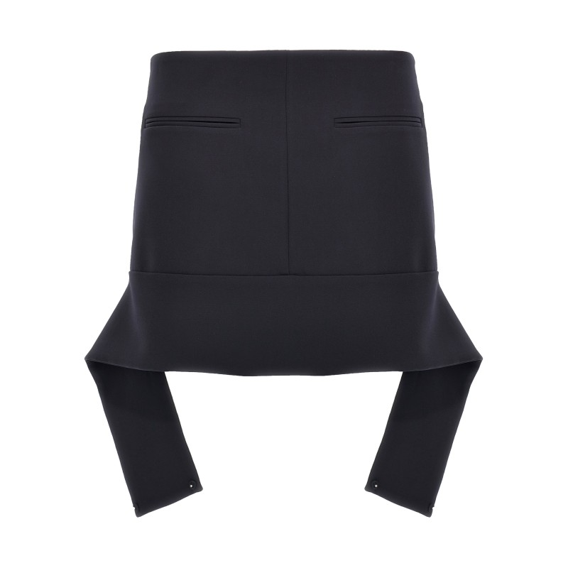 'Reversed Belt Mini' skirt