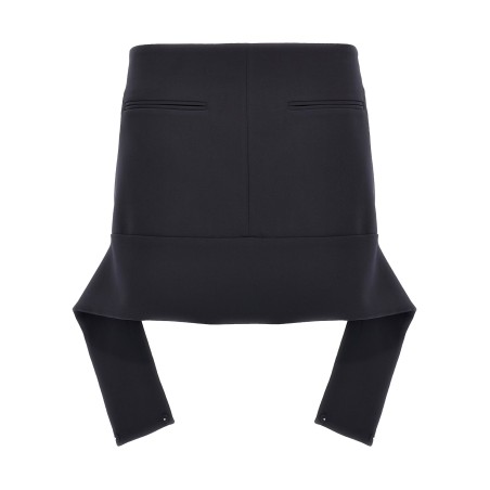 'Reversed Belt Mini' skirt