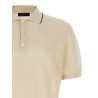 Openwork polo shirt