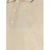 Openwork polo shirt