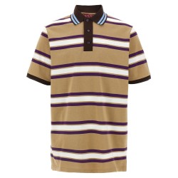 Embossed logo polo shirt