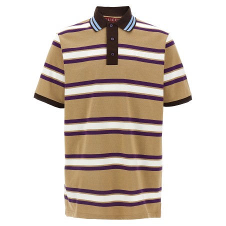 Embossed logo polo shirt