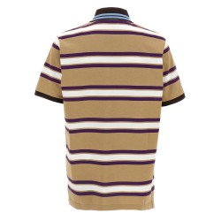 Embossed logo polo shirt