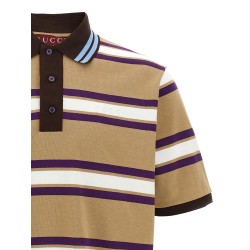 Embossed logo polo shirt
