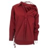 Lacing shirt