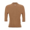 Knitted polo shirt