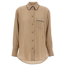 'Piping Detail Pyjama' shirt