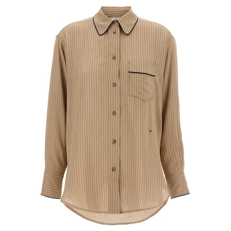 'Piping Detail Pyjama' shirt