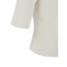 Ribbed polo shirt