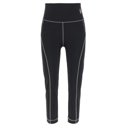Logo patch leggings