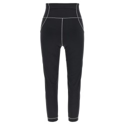 Logo patch leggings