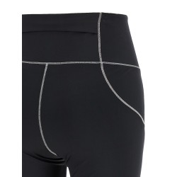 Logo patch leggings