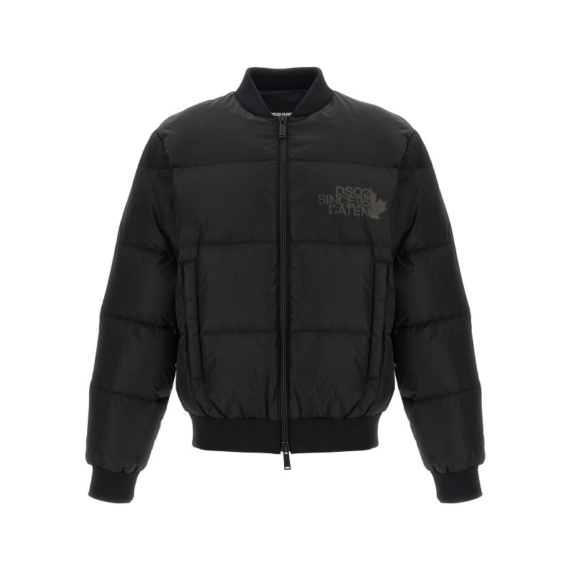 Padded bomber jacket