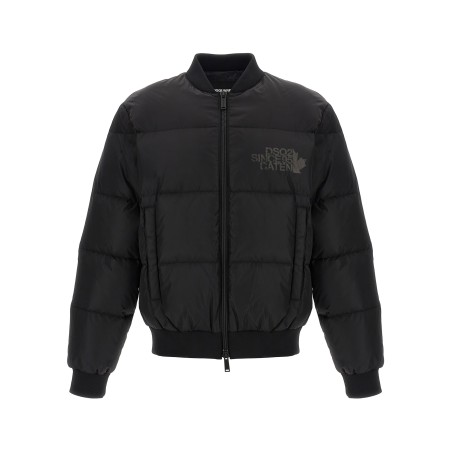 Padded bomber jacket