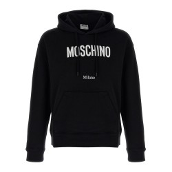 Logo print hoodie