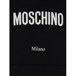 Logo print hoodie