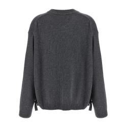Side laces sweater