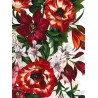 Floral print scarf