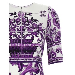 'Maiolica' print dress