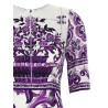 'Maiolica' print dress