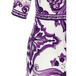 'Maiolica' print dress