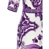 'Maiolica' print dress