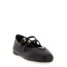 Double strap ballet flats