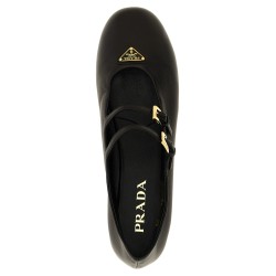 Double strap ballet flats