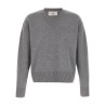 Puff logo patch sweater