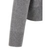Puff logo patch sweater