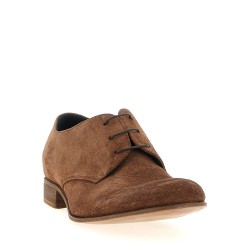 Suede lace up