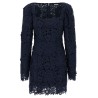 '3D Lace Ls Mini' dress