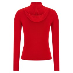 Hooded cardigan