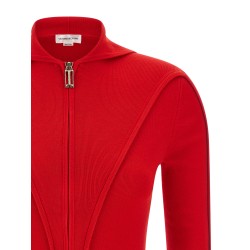 Hooded cardigan