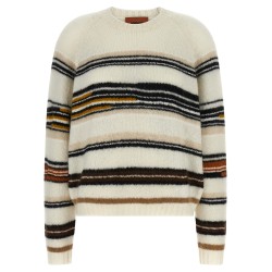 Stripes intarsia sweater
