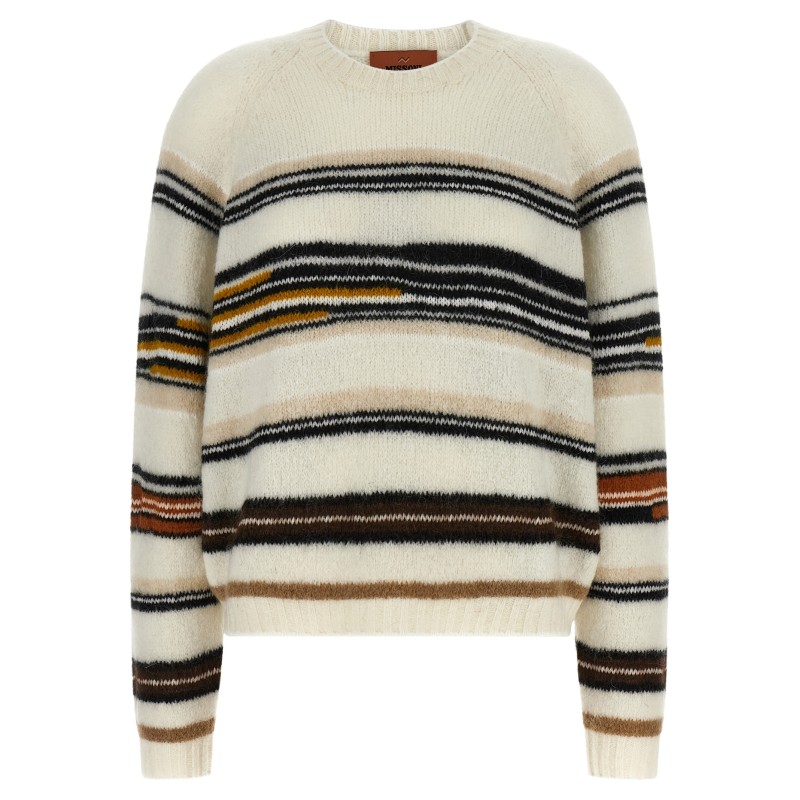 Stripes intarsia sweater