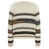 Stripes intarsia sweater