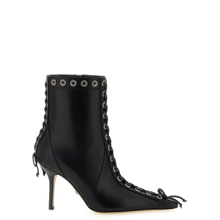 'Crystalized Corset' ankle boots