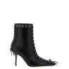 'Crystalized Corset' ankle boots