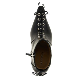 'Crystalized Corset' ankle boots
