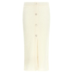 'Carded mohair' skirt