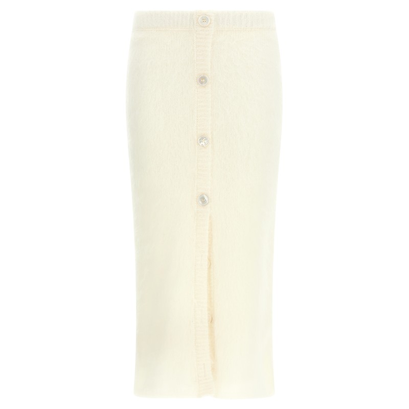 'Carded mohair' skirt