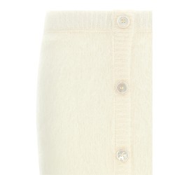 'Carded mohair' skirt