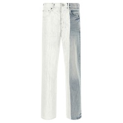 'Crackle Silver' jeans