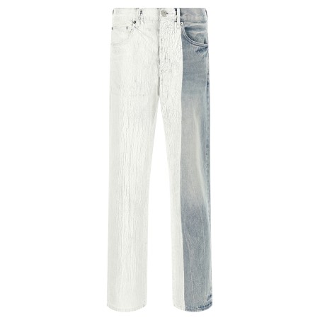 'Crackle Silver' jeans