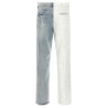 'Crackle Silver' jeans