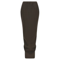 'Soft Pillar long' skirt