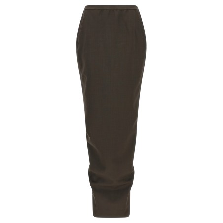 'Soft Pillar long' skirt