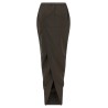 'Soft Pillar long' skirt