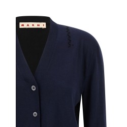 Two-tone cardigan